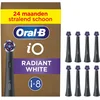 Image de Oral-B iO Series Radiant White Zwart - Originele opzetborstels voor wittere tanden - 8 Stuks