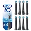 Image de Oral-B IO Ultimate Clean   opzetborstels   zwart   8 stuks   origineel   verwijdert tandsteen