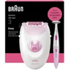 Image de Braun Silk·épil 3 - Snoergebonden Epilator - 3-202 - Langdurig Gladde Huid - Inclusief Bikini Trimmer - Roze