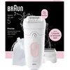 Image de Braun Silk·épil 5 5-041 - Wet&Dry Epilator - Eenvoudige Haarverwijdering - Langdurig Gladde Huid - Ladyshave Scheerkop en Trimmerkam