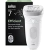 Image de Braun Silk·épil 7 - 7-011 - Wet & Dry Epilator - Met Brede Kop voor Gemakkelijke Haarverwijdering - Langdurig Gladde Huid - Zilver