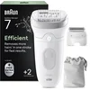 Image de Braun Silk·épil 7 - 7-030 - Wet & Dry Epilator - Met Brede Kop voor Gemakkelijke Haarverwijdering - Langdurig Gladde Huid - Zilver