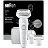 Image de Braun Silk·épil 9 - Wet & Dry Epilator - 9-061 - Langdurig Gladde Huid - Inclusief Scheerkop, Trimkam en Exfoliatieborstel - Zilver