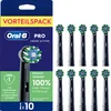 Image de Oral-B Pro Cross Action - Opzetborstels - Zwart - 10 stuks