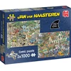 Image de Jan van Haasteren - Safari & Storm - 2-in-1 puzzel - 2 x 1000 stukjes puzzel - Legpuzzel