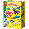 Image de SES Creative - Unicorn Neon Glitter Klei - Unicorn Set - Vegan en Glutenvrij - Herbruikbaar - Uitwasbaar - Vanaf 3 jaar