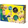 Image de SES Creative   Timmerset   Montessori speelgoed   hout, hamer, spijkers en lijm   met veiligheidshand   vanaf 5 jaar