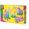 Image de SES Creative - Hobby Pink - Gieten en Schilderen - 3 Paarden - Knutselen Meisjes - Sneldrogend - Vanaf 5 jaar