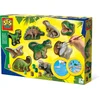 Image de SES Creative - Gieten en schilderen - Dinowereld - sneldrogend - met vormpjes, gips, verf, penseel, spatel en sponsje - knutselen jongens - Dinosaurus Speelgoed