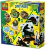 Image de SES Creative   Dino’s 2-in-1   Gieten & Schilderen én Scratch   met gietmal, gips, verf, scratchkaarten en pen   vanaf 5 jaar