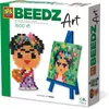 Image de SES - Beedz Art - Mini kunstenaar Frida - met mini schildersezel - 1600 strijkkralen met legbord