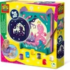 Image de SES - Sprookje schaduw box glow in the dark - Knutsel je eigen shadowbox - 6 kleuren verf en glow in the dark stickers - knutselen meisjes 12 jaar creatief