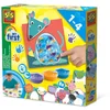 Image de SES Creative - My First - Vingerverf dieren - 8 grote Dierenkaarten met Sticker Hoofden - Goed Uitwasbaar   Glutenvrij   voor 1 tot 4 jaar