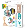 Image de SES Creative - Sophie la Girafe - Babymarkers - Stiften   Ronde, stevige punt- veilige dop - Makkelijk uitwasbaar - Stiften vanaf 1 jaar