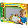 Image de SES Creative   Magnetisch Tekenbord   25x34 cm   Inclusief Pen en 2 Stempels   Montessori Speelgoed vanaf 3 jaar