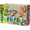 Image de SES Creative - Eco Klei - Eco Mega Set met Tools (7x90g) - Vegan en Glutenvrij - Herbruikbaar - Uitwasbaar - Vanaf 2 jaar