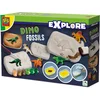 Image de SES Creative - Explore - Dino Fossielen - Maak zelf Fossielen in Gips - Inclusief Dino Figuren, Verf, Gips en Klei - Dinosaurus Speelgoed   Experimenteerdozen