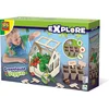 Image de SES Creative - Explore - Broeikas met groenten - Kweek je eigen tomaat, basilicum en komkommer - Echt houten broeikas   Experimenteerdozen   Mini moestuin voor kinderen