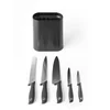 Image de Brabantia Tasty+ Messenset - met Messenblok - Dark Grey