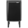Image de Brabantia Bo Hi Prullenbak - 4 liter - Badkamer - Matt Black