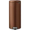 Image de Brabantia NewIcon Prullenbak - 30 liter - Warm Bronze