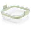 Image de Lékué Airfryer Ovenschaal Vierkant - Glas - Transparent