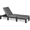 Image de Allibert Daytona Deluxe Ligbed - 3 posities - 65x195x25,5 cm - Grafiet