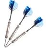 Image de Masterdarts Dartpijlen set - 24 gram - zwart/blauw - met extra shafts - 16 cm - unisex