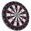 Image de Lifetime Deluxe dartbord met koperen pijlen - 45 cm - zwart/wit - 3 spelmodi