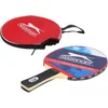 Image de Slazenger Tafeltennisbat - 2 Sterren - Inclusief Hoes - Hout en Rubber - Zwart/Rood - 26 cm