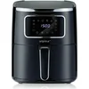 Image de alpina Airfryer 4.5L - Heteluchtfriteuse 1-4 Personen - Air Fryer met Digitaal Touchscreen - Instelbare Temperatuur 80 tot 200 Graden - Timer Functie - Heteluchtoven 1450W