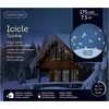 Image de Lumineo Kerstverlichting - IJspegel - helder wit - 750 cm - 175 led lampjes - ijspegelverlichting