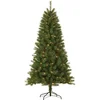 Image de Giftsome Kunstkerstboom met Verlichting 185 cm - Kerstboom Kunststof - Kerstboom met LED - Kerstdecoratie Kerstlicht - Boom met Lichtjes