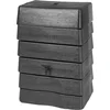 Image de Nature - Regentank - 168L - H89,5 x 58,5 x 39,5cm - antraciet - muurmodel