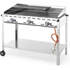 Image de HENDI Green Fire barbecue   3 branders   17,4 kW   verbeterde luchtaanvoer   1078x612x825 mm