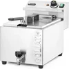 Image de HENDI Friteuse XL   10 liter   10,200 W   met aftapkraan   roestvrij staal   snelle opwarming
