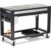 Image de HENDI Gasbarbecue   3 branders   lavastenen   21,6 kW   zwart   1260x580x900 mm
