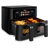 Image de Dubbele Airfryer 9L   2 Manden   10 Programma’s   2500W   Digitaal Touchscreen   Tristar FR-9075   Zwart