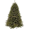 Image de Triumph Tree Forest Frosted Boom - Kerstboom met Frosted Naaldtips voor Extra Sfeer - Kerstversiering voor Binnen en Buiten - Kunstboom van PVC met Insteeksysteem - 230 x 157 cm - Groen