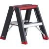 Image de Altrex Taurus 2 treeds - dubbel oploopbare magazijntrap - Werkhoogte 2.45m - Opberghoogte 0.52m