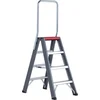 Image de Altrex Falco FDO 4 Dubbele trap - Aluminium met coating - 2 x 4 treden - werkhoogte 2.95 m - Opberghoogte 1.02m