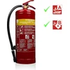 Image de Smartwares 10.015.05 - Brandblusser Schuim 6L - Incl ophangbeugel - Brandklasse AB - BSI Gecertificeerd