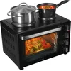 Image de Tristar OV-3670 - Convectie Oven - Met 2 Kookplaten - 35L - 3200W - Zwart