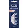 Image de Herome Nail Wraps French Manicure Clear - Nagelstickers - Nail Art - Zonder Droogtijd - 2x10 stickers - Cadeau - Nail art stickers - Nagellak stickers
