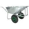 Image de Fort Kruiwagen F&S 230V/2 met 230 liter verzinkte bak en 2 luchtwielen