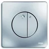 Image de Wisa Gaia bedieningspaneel dualflush DF mat chroom