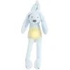 Image de Happy Horse Konijn Richie Nachtlampje met rustgevende geluiden 34cm - Blauw - Baby cadeau