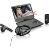Image de Lenco DVP-1010BK - Portable 10" DVD-speler met USB-hoofdtelefoon-ophangbeugel