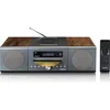 Image de Micro set met DAB FM CD 2x USB Bluetooth QI afstandsbediening Zilver