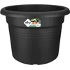Image de Elho Green Basics Cilinder 55 - Bloempot voor Buiten - Ø 54.3 x H 41.2 cm - Living black